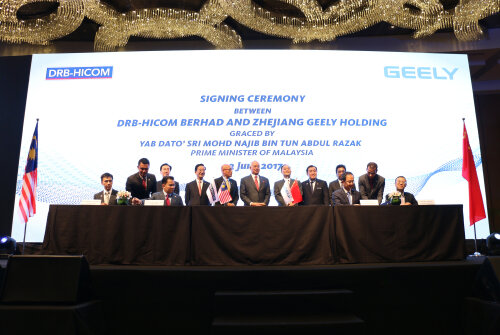 Geely Partnership Proton Lotus