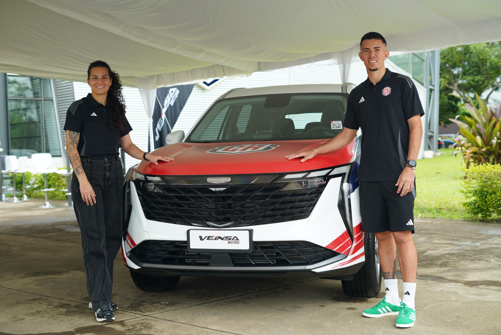 Geely Costa Rica football sponsorship - Starray front