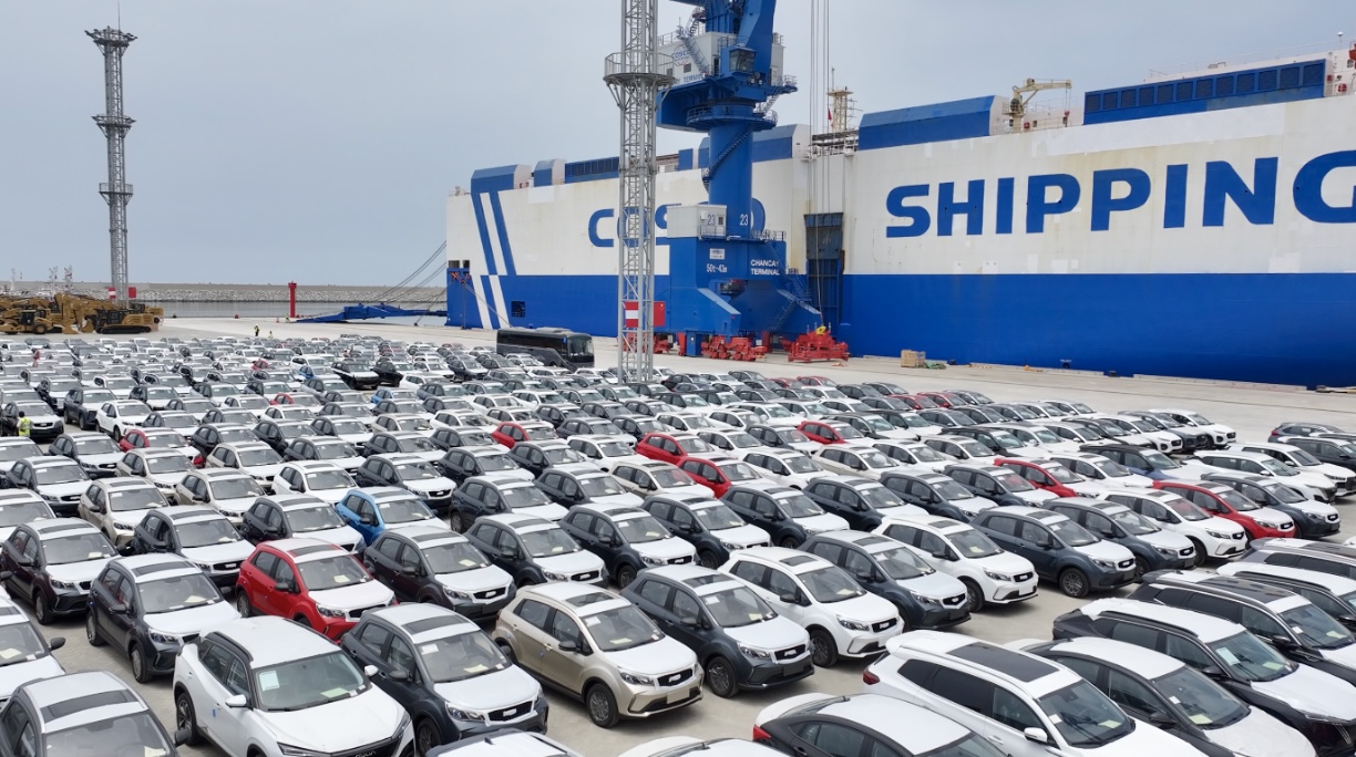 Geely shipping vehicles Peru